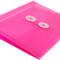 JAM Paper 5.25" x 7.5" Booklet Plastic Envelopes with Button and String Closure, 24ct.